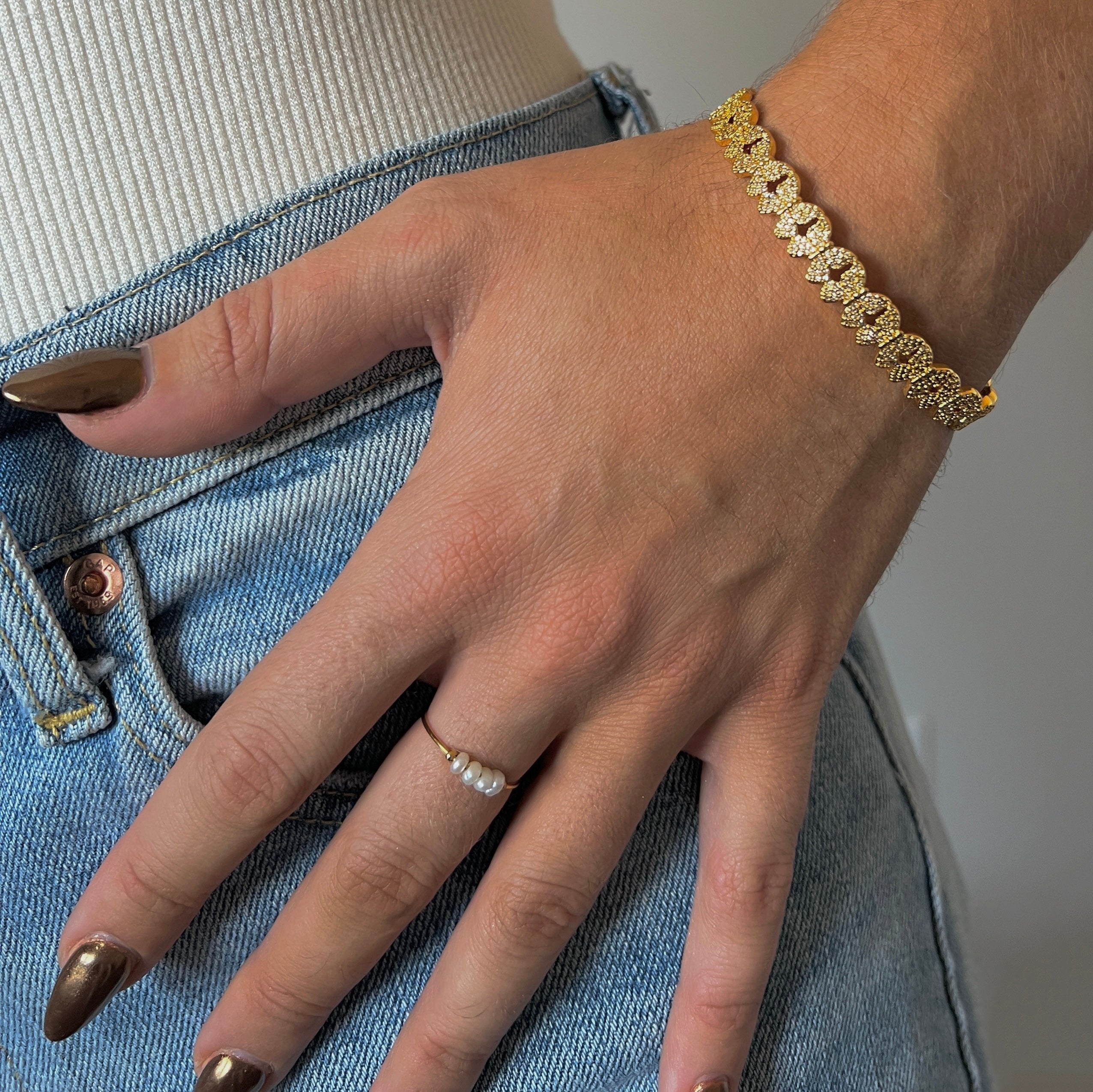 Butterfly Shaped Cuff Bracelet